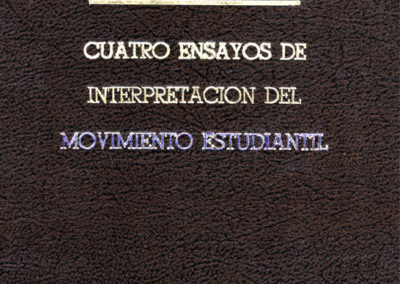 Cuatro Ensayos de Interpretación del Movimiento Estudiantil